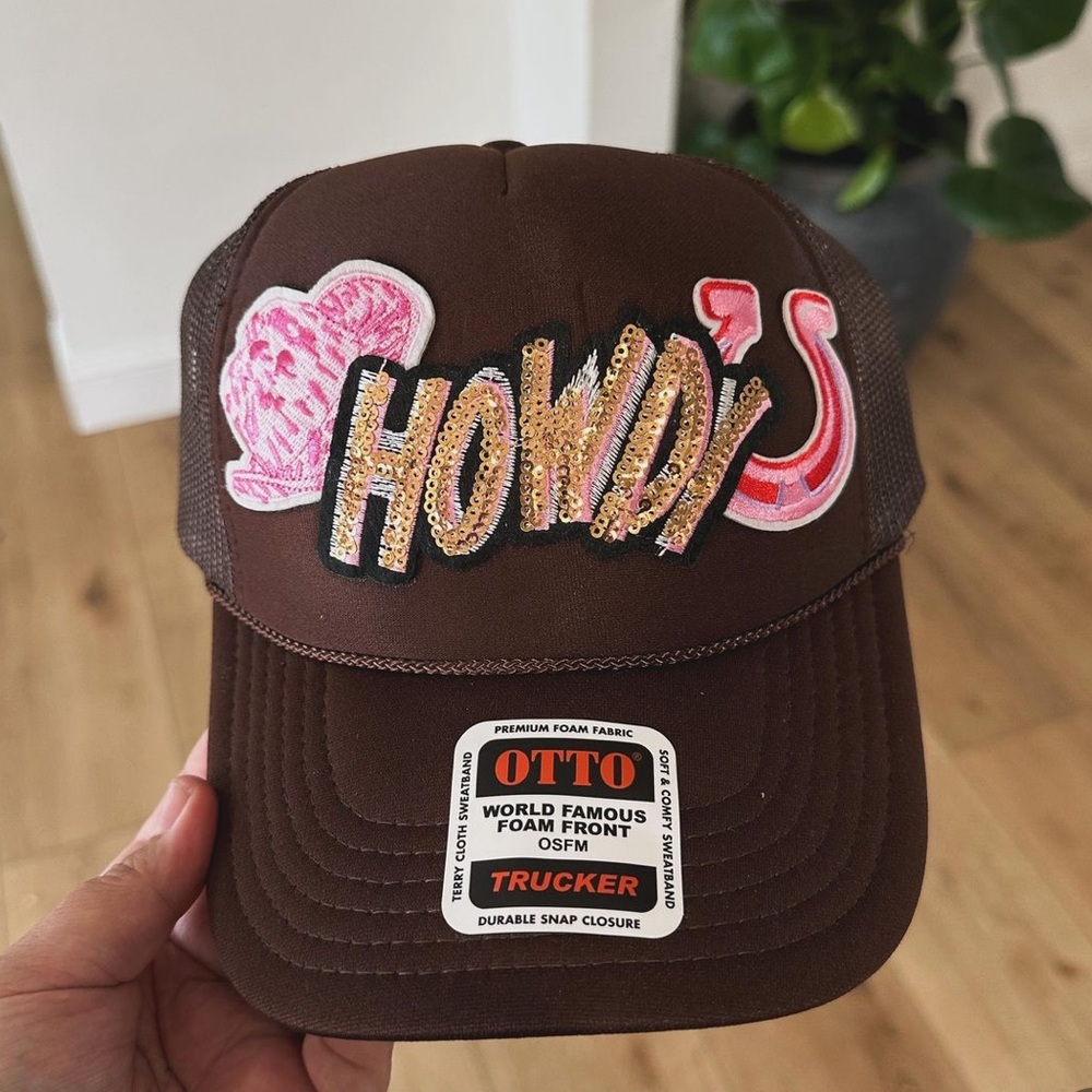 Howdy patch hat
